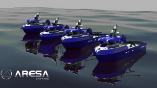 ARESA SHIPYARD S'ha adjudicat un contracte per a la construcció de 4 unitats d'ARESA 2500 S RWS