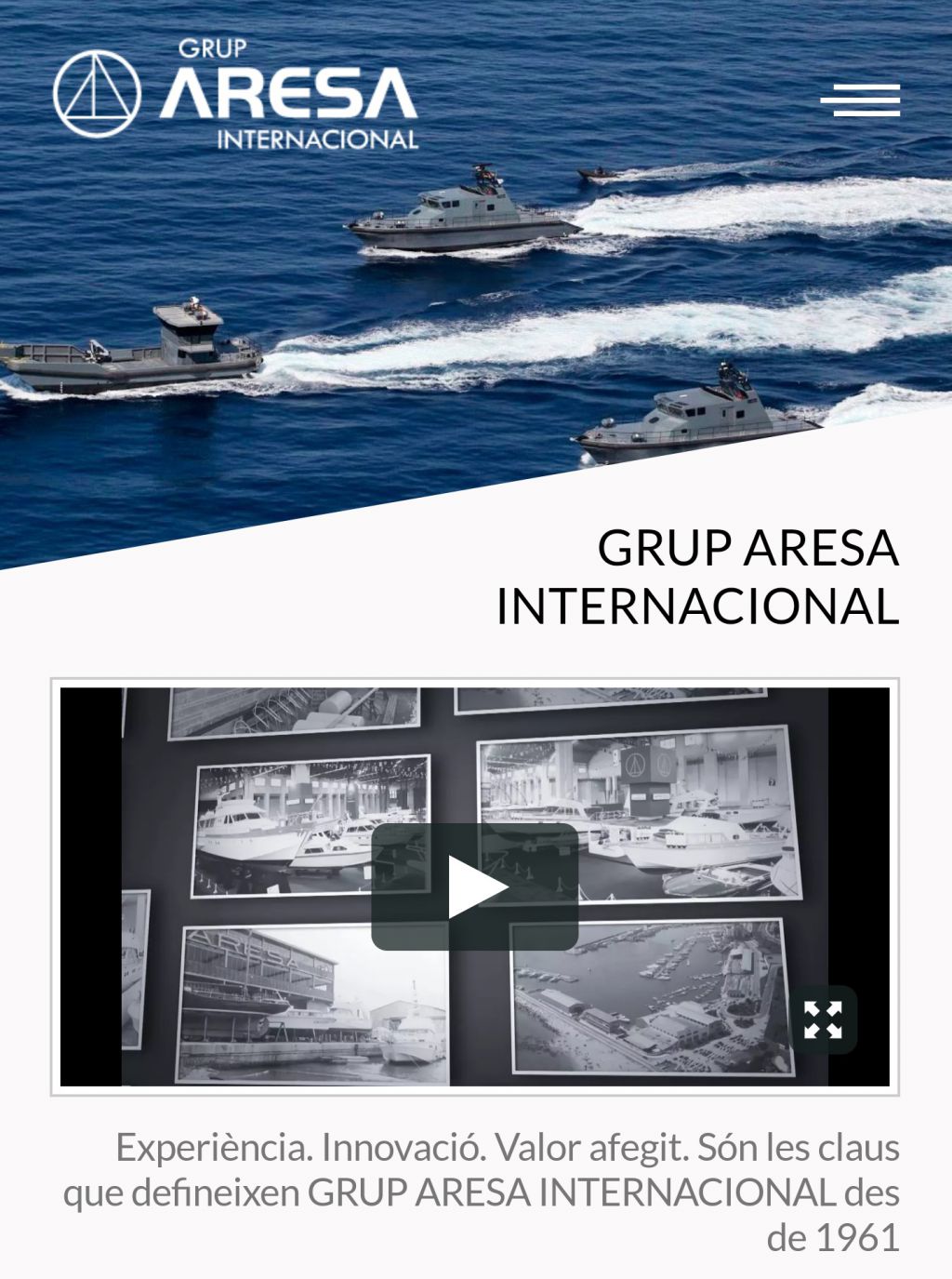 Grup Aresa Internacional ha adaptado su portal web!