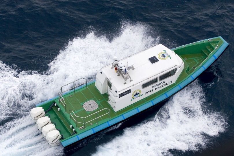 4 ARESA 1300 SENTINEL RIB entregades a Nigèria