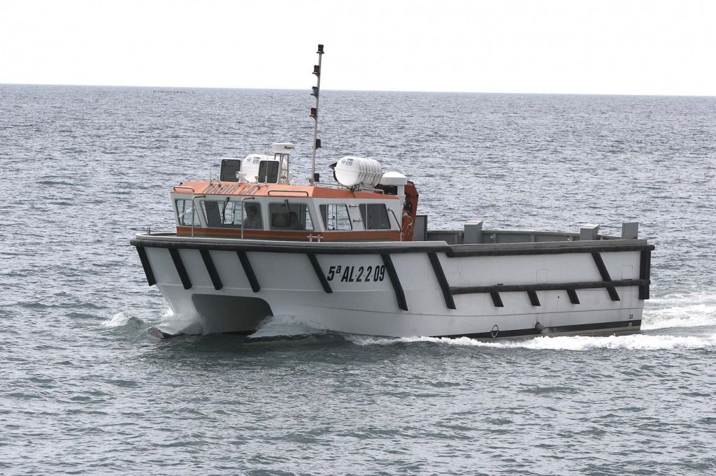 Catamaran CARGO SERVICE video