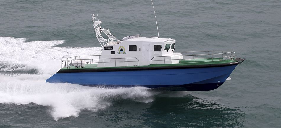 High Speed Coastal Patrol Boat video